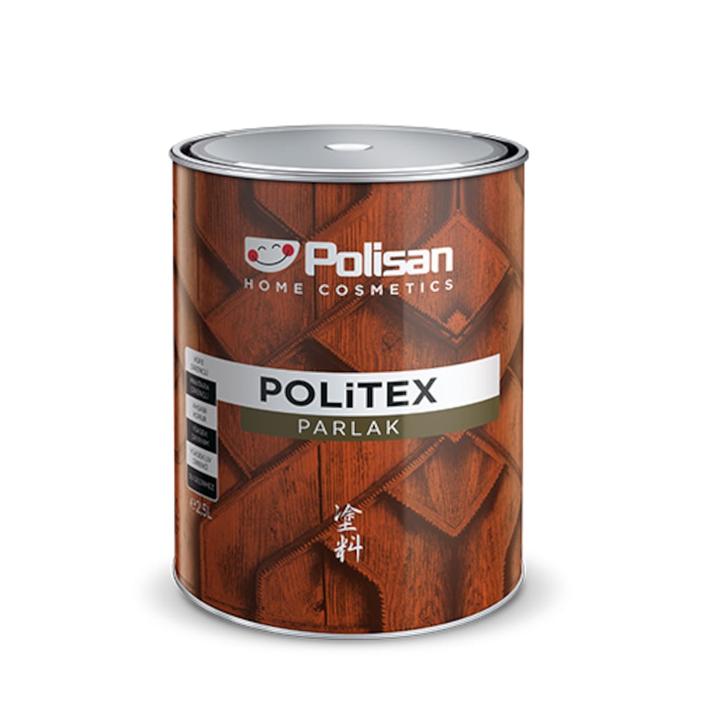 Polisan%20Politex%20Lüx%20Vernik%20Ahşap%20Koruyucu%20Parlak%20Meşe%202,5L