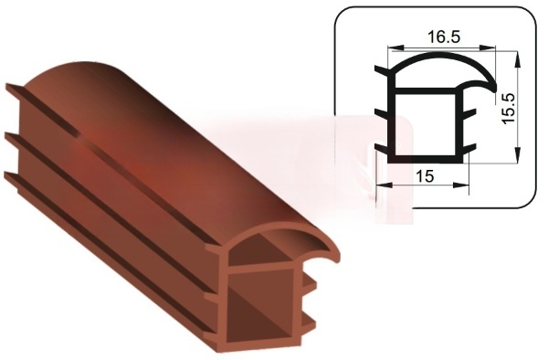 Geylani%20Çelik%20Kapı%20Fitili%20Contası%20Kahverengi%206%20Metre