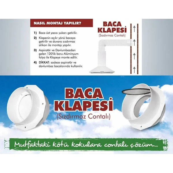 Aspiratör%20Baca%20Klapesi%20Sızdırmaz%20Contalı%20Kokumatik%20