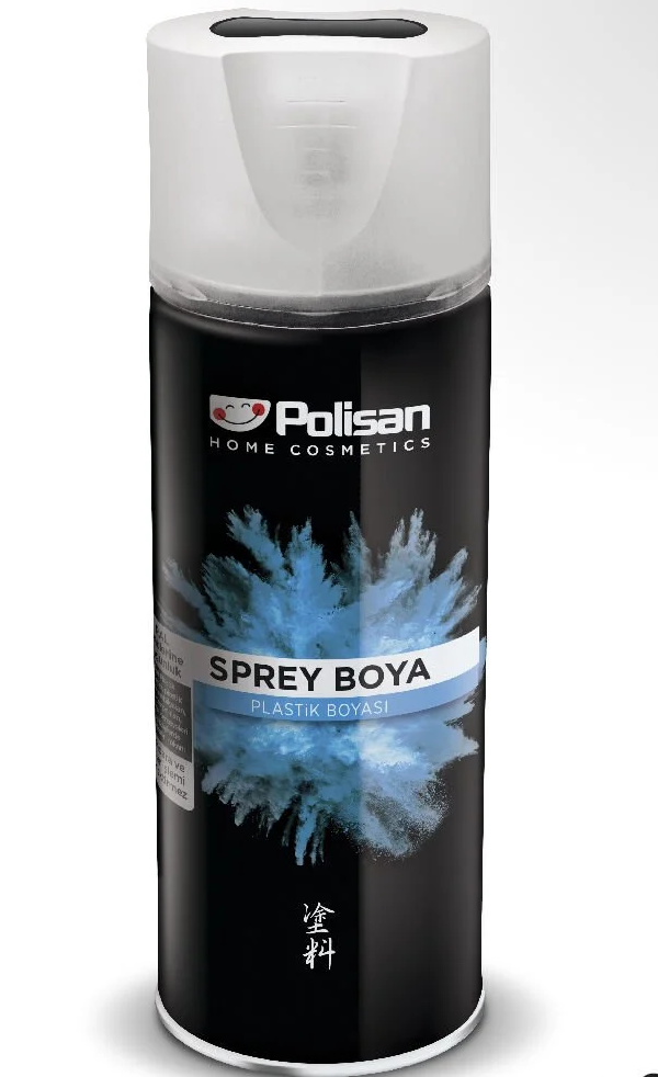 Polisan%20Sprey%20Plastik%20Yüzey%20Aksam%20Boyası%20Mat%20Beyaz%20400%20ML