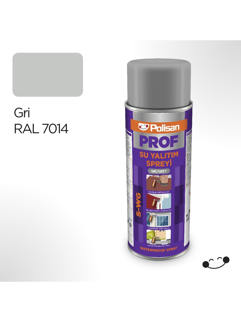 Polisan%20Prof%20Gri%20Su%20Yalıtım%20Spreyi%20(s-wg)%20500%20Ml